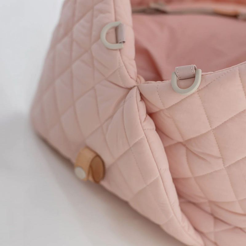 LPortable Cat Bag, Foldable Handheld Pet Carrier, Pet Backpack, Cat and Small Dog Bag