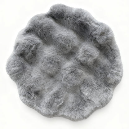 Luxury-style cat house plush round climbing bed sleeping pod, warm mat for cats and dogs, dog floor mat, dog bed pad