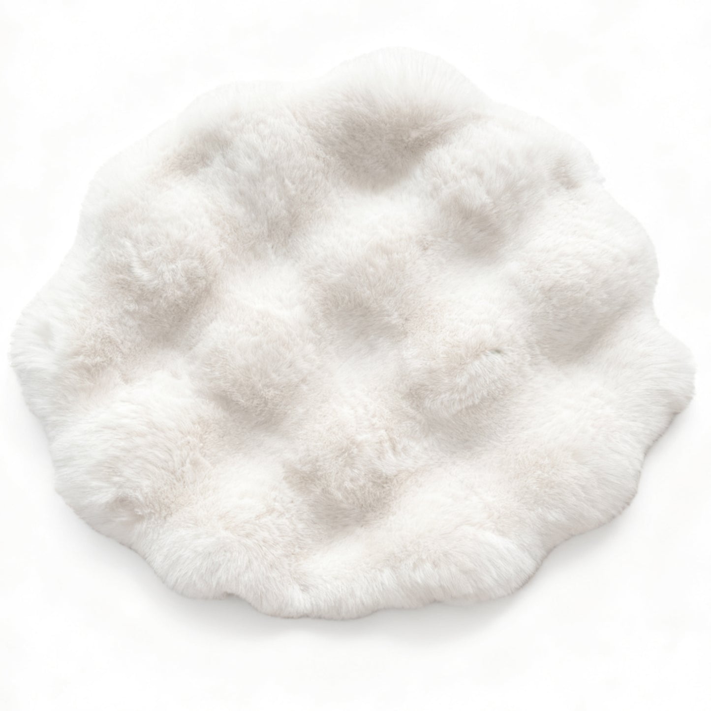 Luxury-style cat house plush round climbing bed sleeping pod, warm mat for cats and dogs, dog floor mat, dog bed pad