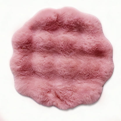 Luxury-style cat house plush round climbing bed sleeping pod, warm mat for cats and dogs, dog floor mat, dog bed pad